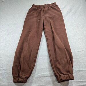 J. Gal Shanghai Women Brown Fleece Joggers Sweatpants MCH002-Z380 Size 160/84A